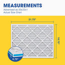 Aerostar 20x22x1 MERV 11-6 Count Pleated HVAC Furnace Air Conditioner - NEW - Brand New