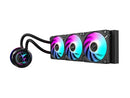 AORUS WATERFORCE X II 360 LIQUID CPU COOLER 360MM RADIATOR - BLACK - Like New