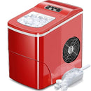 AGLUCKY Ice Makers Countertop with Self-Cleaning, 26.5lbs/24hrs Z5880 - RED Like New