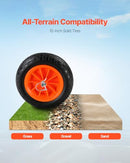 VEVO KAYAK CART, LOAD CAPACITY OF 280L, 10" TIRES Y02017 - ORANGE/BLACK - Brand New