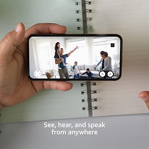 BLINK MINI PAN-TILT CAMERA ROTATING INDOOR SMART CAMERA BCM00300UB - BLACK - Brand New