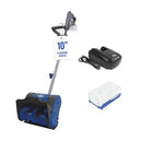 SNOW JOE 24V CORDLESS ELECTRIC SHOVEL KIT W/ 4AH BATTERY 24V-SS10 - BLUE/BLACK - Like New