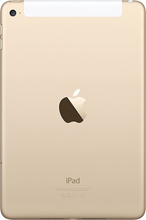 APPLE IPAD MINI 7.9" 4TH GENERATION 32GB WIFI + CELLULAR MNWN2LL/A - GOLD Like New