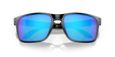 OAKLEY HOLBROOK XL SUNGLASSES MATTE BLACK PRIZM SAPPHIRE POLARIZED 59-18-137 - Like New