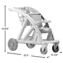 AMERICAN PLASTIC TOYS SHOP WITH ME DOLL STROLLER WITH SHOPPING CART - PINK - Brand New