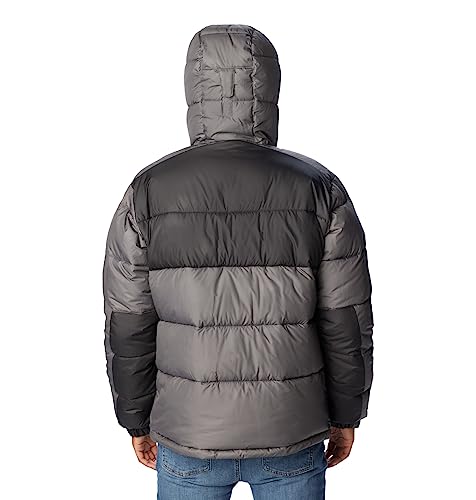 WM0326-023 COLUMBIA MEN'S PIKE LAKE II HOODED JACKET CITY GREY/SHARK XL - Brand New