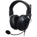 FOSTEX SEMI-OPEN GAMING HEADSET WITH MICROPHONE CONTROLLER T50RPMK4 - BLACK - Like New