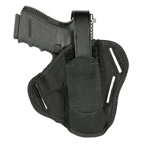 BLACKHAWK NYLON AMBIDEXTROUS PANCAKE HOLSTER 40PC06BK - BLACK - Brand New