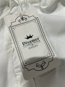 DISAMER WOMENS CLASSIC STYLE PURE WHITE MEDIUM - SIZE: WOMEN M - WHITE - Like New