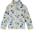 Disney Mickey Mouse Youth Marvel Star Wars Princess Girls Toddler Jacket Gray - Brand New