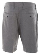 CK4535 HURLEY MENS 4-WAY STRETCH 20" BOARDSHORTS SIZE 33 BLACK HEATHER - Brand New
