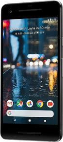 For Parts: GOOGLE PIXEL 2 64GB UNLOCKED - BLACK -BATTERY DEFECTIVE