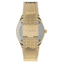 Timex Q Women's 36mm Watch Gold-Tone Cream TW2U95800VQ - Like New