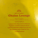 SUN SQUAD CHAISE LOUNGE WATER FLOATS AND INFLATABLES - TRANSPARENT PURPLE - Brand New