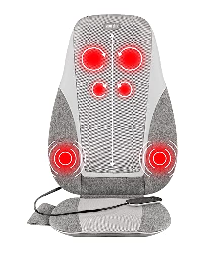 Homedics Shiatsu + Kneading & Vibration Massage Cushion with Heat, MCS-382HJ - Like New