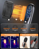 LLANO PORTABLE CORDLESS HAIR STRAIGHTENER BRUSH [2024 UPGRADED] - DARK GRAY - Like New
