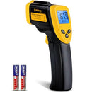 ETEKCITY INFRARED THERMOMETER LASER TEMPERATURE GUN EMISSIVITY - YELLOW/BLACK - Like New