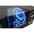 PYRAMID 12'' POWERED SUBWOOFER SPEAKER - SUB WOOFER CAR AUDIO - BLACK - Like New
