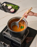 ZYLISS OAK WOOD LADLE LARGE DURABLE SOUP LADLE E980282 - BELUGA/ OAK - Brand New