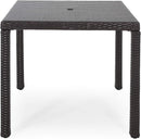 GENERIC CHRISTOPHER KNIGHT HOME RHODE ISLAND OUTDOOR WICKER SQUARE DINING TABLE - Like New