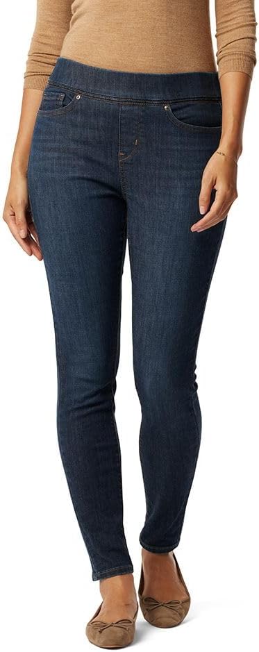 LEVI STRAUSS SIGNATURE GOLD WOMEN'S TOTALLY SKINNY JEANS - SIZE: 8 - BLUE RHYTHM - Brand New