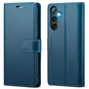 FLIPALM Wallet Case for Samsung Galaxy S25 FE RFID Blocking Card Holder - Blue - Like New