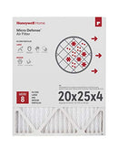 Honeywell Home MicroDefense AC Furnace Air Filter 20 x 25 x 4 MERV 12 (2 pk) - Brand New