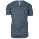 GALAXY BY HARVIC MEN PERFORMANCE ACTIVE SHORT SLEEVE TEE - SIZE M - CHARCOAL - Brand New