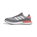 IF0339 ADIDAS Men's S2G Spikeless 24 Golf Shoe Gray/White Scarlet Size 10.5 - Brand New