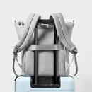 ALL IN MOTION FAUX NEOPRENE TOTE BACKPACK - HEATHERED GRAY - Brand New