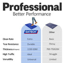 SATECH Sticky/Tacky/Adhesive Mat 24" x 36" Blue (Case of 4 Mats,30 Sheets Each) - Brand New