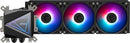MSI MAG CORELIQUID I360 BLACK AIO ARGB CPU LIQUID COOLER INFINITY MIRROR DESIGN - Like New