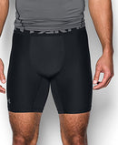 Under Armour Men's HeatGear Armour 2.0 6-inch Compression Shorts Black XS - Brand New