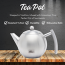VENOLY STAINLESS STEEL TEA POT 1 LITER - STAINLESS - Like New