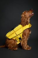 NOAH & PAW DOG LIFE JACKET, 3X FOAM SUPPORT FOR MAX FLOATING, 3X5 - YELLOW - Like New