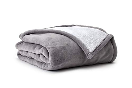 Eddie Bauer | Smart Heated Electric Throw Blanket (2.4 GHz) - Gray - Like New
