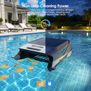 Pura V12 Solar Powered Automatic Pool Surface Skimmer Robot with APP Support - Like New