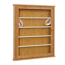 Honey-Can-Do Wall-Mounted Clothes Drying Rack Bamboo Collapsible 23wx27.25h - Like New