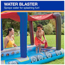 SWIMWAYS PAW PATROL DELUXE INFLATABLE POOL ABOVE GROUND POOL - BLUE RED GRAY - Like New