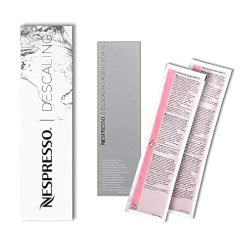 NESPRESSO ORIGINAL NESPRESSO CLEANING AND DESCALING KIT CBU2 - Black - Brand New