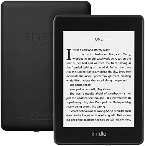 Kindle paperwhite 2018 Waterproof with 2X Storage 8GB - BLACK - Scratch & Dent