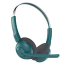 JLAB GO WORK POP ON-EAR WIRELESS HEADSET 50+ HRS BLUETOOTH HBGWRKPOPRTEL4 TEAL - Like New