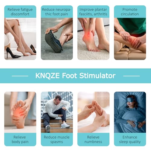Foot Massager for Neuropathy Pain Relief - TENS + EMS Dual Pulse Tech - Like New