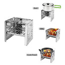Unigear Folding Wood Stove AM03397 - Steel - Like New