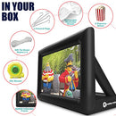 HOLIDAY STYLING 16FT INFLATABLE OUTDOOR PROJECTOR SCREEN 200” BLOW UP TV - BLACK - Like New