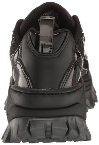 SKECHERS WOMEN'S DOJA CAT: DOJA'LITE SHINE SHOES 8 BLACK - Like New