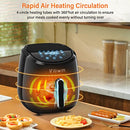VILIWIN Air Fryer 4.5 QT Air Fryers Oil Less Cooker Airfryer Nonstick Basket - Brand New