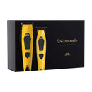 JRL PROFESSIONAL DIAMANTE CORDLESS CLIPPER & TRIMMER COMBO SET - YELLOW/BLACK - Like New