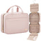 NS06A1913 NISHEL TRAVEL TOILETRY BAG WOMEN, ORGANIZER FOR SHAMPOO SIZE L - PINK - Like New