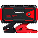POVASEE JUMP STARTER 3000A PEAK BATTERY PACK 3000A - BLACK-RED - Like New
